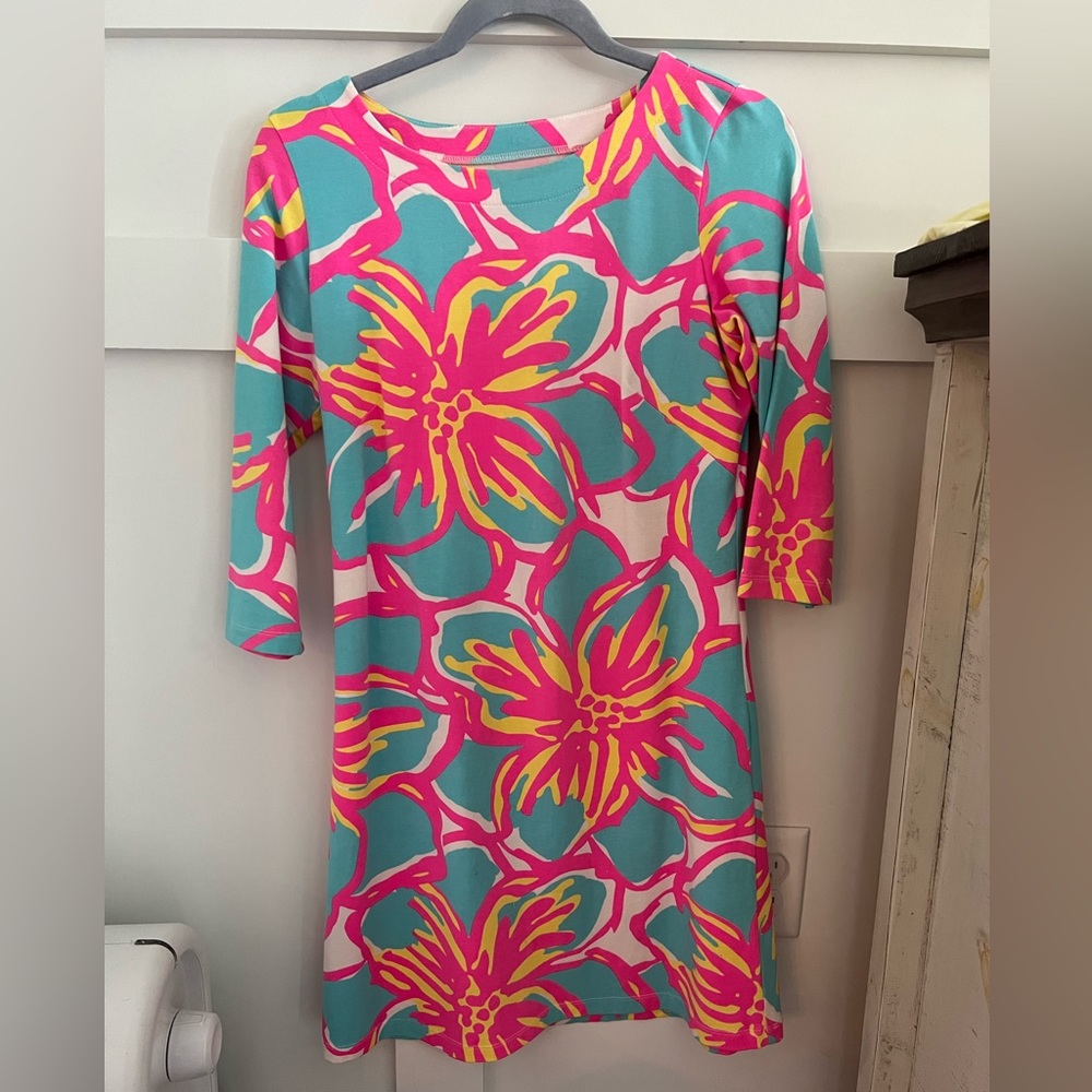 Mahi Gold cotton dress